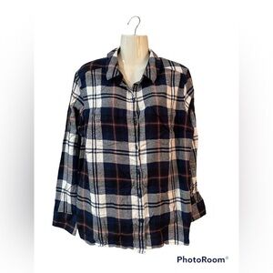 WoolRich plaid button down. XXL